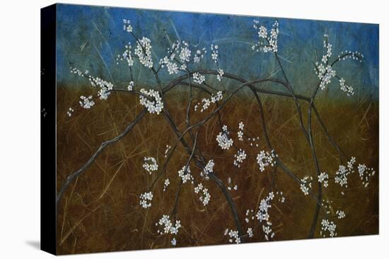 Flowering Blackthorn 5, 2008-Richard Pomeroy-Stretched Canvas