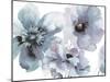 Flowering Blue Hues-Victoria Brown-Mounted Art Print