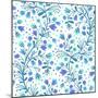 Flowering Bluebells-Baksiabat-Mounted Art Print