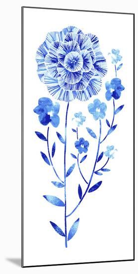 Flowering Flax-null-Mounted Giclee Print