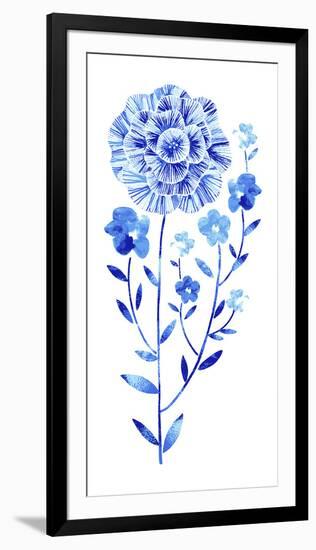 Flowering Flax-null-Framed Giclee Print