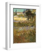 Flowering Garden, 1888-Vincent van Gogh-Framed Giclee Print