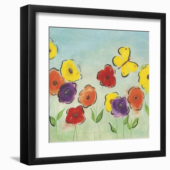 Flowering Garden I-Sarah Horsfall-Framed Art Print