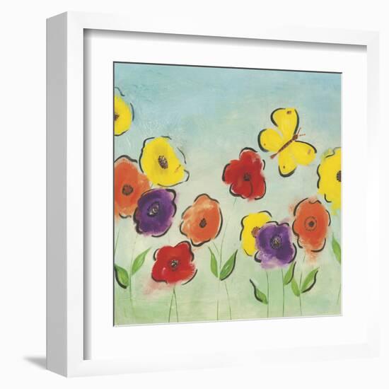 Flowering Garden I-Sarah Horsfall-Framed Art Print