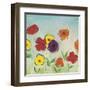 Flowering Garden II-Sarah Horsfall-Framed Art Print