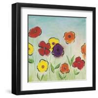 Flowering Garden II-Sarah Horsfall-Framed Art Print