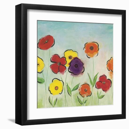 Flowering Garden II-Sarah Horsfall-Framed Art Print