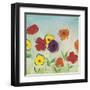 Flowering Garden II-Sarah Horsfall-Framed Art Print