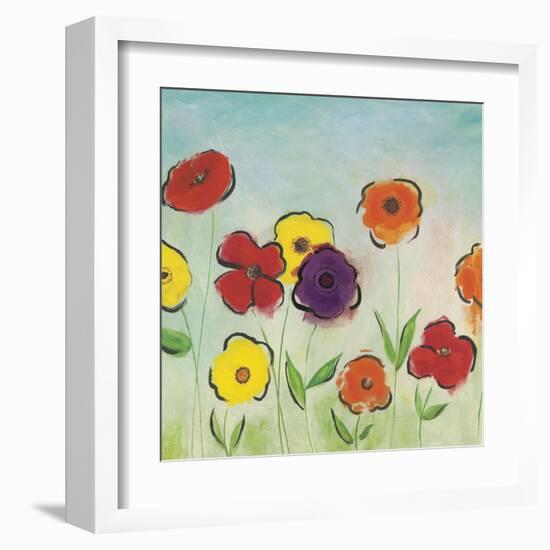 Flowering Garden II-Sarah Horsfall-Framed Art Print