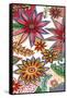 Flowering Garden Whimsy I-Regina Moore-Framed Stretched Canvas