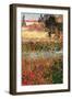 Flowering Garden with Path-Vincent van Gogh-Framed Premium Giclee Print