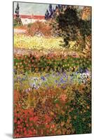 Flowering Garden with Path-Vincent van Gogh-Mounted Art Print