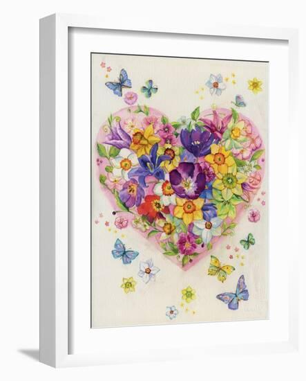 Flowering Heart-ZPR Int’L-Framed Giclee Print