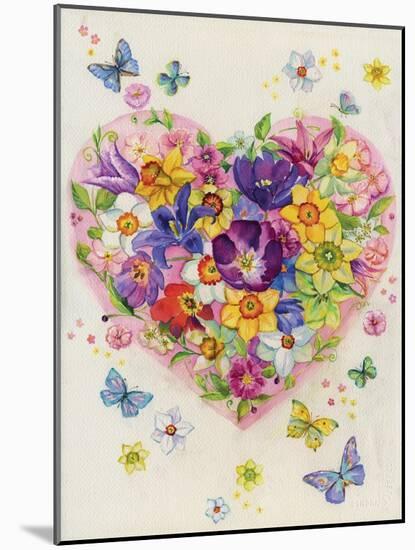 Flowering Heart-ZPR Int’L-Mounted Giclee Print