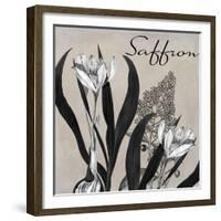 Flowering Herbs I-null-Framed Giclee Print