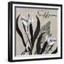 Flowering Herbs I-null-Framed Giclee Print