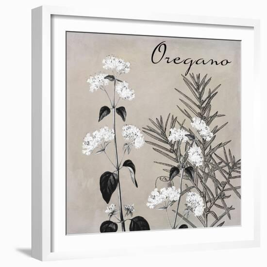 Flowering Herbs II-null-Framed Giclee Print