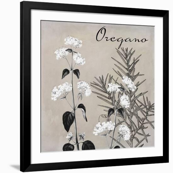 Flowering Herbs II-null-Framed Giclee Print