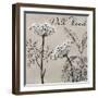 Flowering Herbs III-null-Framed Giclee Print