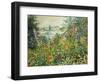 Flowering Meadow, Vetheuil, 1880-Claude Monet-Framed Giclee Print