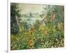 Flowering Meadow, Vetheuil, 1880-Claude Monet-Framed Giclee Print