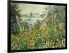 Flowering Meadow, Vetheuil, 1880-Claude Monet-Framed Giclee Print