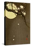 Flowering Plum and Moon-Koson Ohara-Stretched Canvas