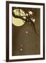 Flowering Plum and Moon-Koson Ohara-Framed Giclee Print