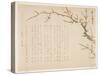 Flowering Plum, January 1837-Seik? Hashimoto-Stretched Canvas