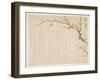 Flowering Plum, January 1837-Seik? Hashimoto-Framed Giclee Print