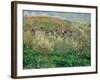 Flowering Plum Trees, 1879-Claude Monet-Framed Giclee Print