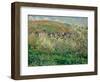 Flowering Plum Trees, 1879-Claude Monet-Framed Giclee Print