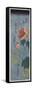 Flowering Poppies, Tanzaku-Ando Hiroshige-Framed Stretched Canvas