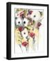 Flowering Posies-Karin Johannesson-Framed Art Print