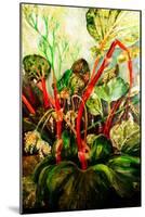 Flowering Rhubarb-jocasta shakespeare-Mounted Giclee Print