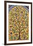 Flowering Tree, Majolica Decoration, Wazir Khan Mosque-null-Framed Giclee Print