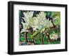 Flowering Trees IV; Bluhende Baume IV, 1909-Ernst Ludwig Kirchner-Framed Giclee Print