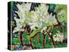 Flowering Trees IV; Bluhende Baume IV, 1909-Ernst Ludwig Kirchner-Stretched Canvas