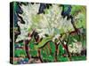 Flowering Trees IV; Bluhende Baume IV, 1909-Ernst Ludwig Kirchner-Stretched Canvas