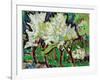 Flowering Trees IV; Bluhende Baume IV, 1909-Ernst Ludwig Kirchner-Framed Giclee Print