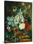 Flowerpiece, 1806-Johannes Lindhorst-Stretched Canvas