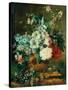 Flowerpiece, 1806-Johannes Lindhorst-Stretched Canvas