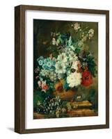 Flowerpiece, 1806-Johannes Lindhorst-Framed Giclee Print