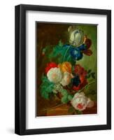 Flowerpiece-Jan van Os-Framed Giclee Print