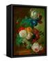 Flowerpiece-Jan van Os-Framed Stretched Canvas