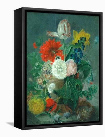 Flowerpiece-Jan van Os-Framed Stretched Canvas