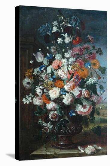 Flowers, 1682-Jan van Huysum-Stretched Canvas