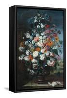 Flowers, 1682-Jan van Huysum-Framed Stretched Canvas
