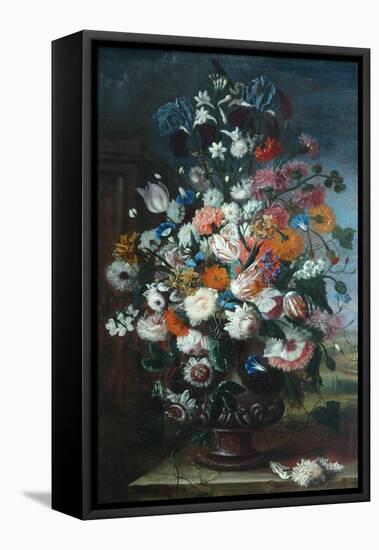 Flowers, 1682-Jan van Huysum-Framed Stretched Canvas