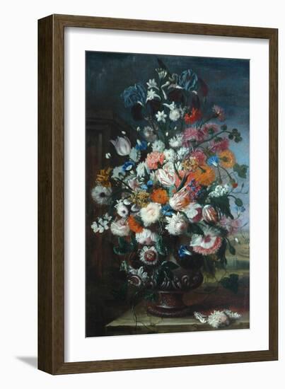 Flowers, 1682-Jan van Huysum-Framed Giclee Print